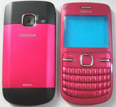 Nueva Carcasa Nokia C3 Completa Disponible Rosa Negra Azul